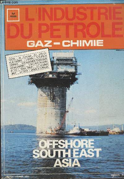 L'industrie du ptrole, gaz, chimie n515 Janv. fv. 1980 - 48e anne - Entretien avec Pierre Jacquard - L'Europe et l'hmisphre ouest, une association est-elle possible ? Mer du nord, les espoirs norvgiens - L'industrie ptrolire en Iran : l'An I de l