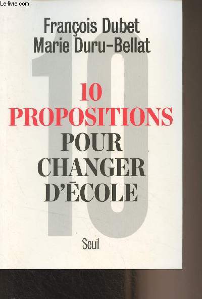 10 propositions pour changer d'cole