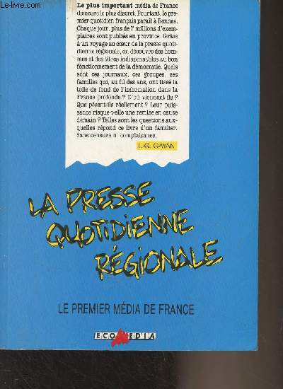 La presse quotidienne rgionale - collection 