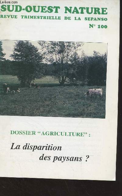 Sud-Ouest Nature n100 1998 - Dossier 