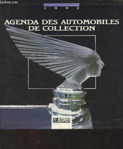 1992 Agenda des automobiles de collection