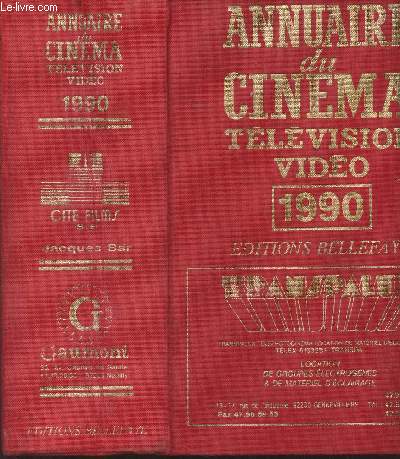 Annuaire du cinma, tlvision, vido - 1990 42e dition