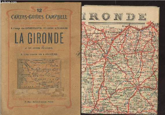Cartes-Guides Campbelle n12 : La Gironde