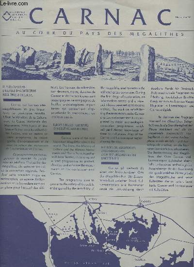Carnac, au coeur du pays des mgalithes - Edition juillet 1991