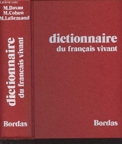 Dictionnaire du franais vivant