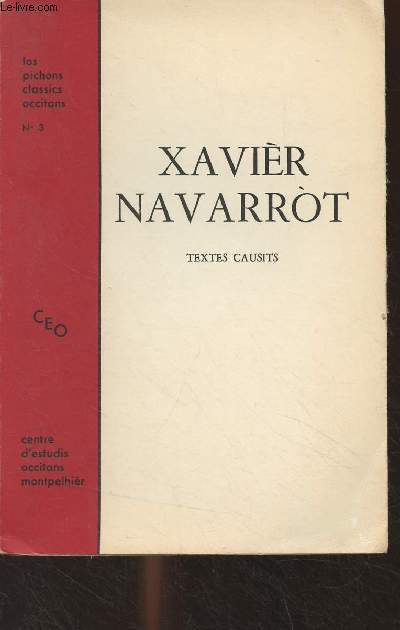 Xavir Navarrot - Txtes causits - 