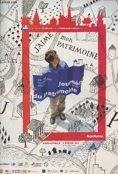 Programme Journes du patrimoine, 17-18 septembre 2005 - Aquitaine