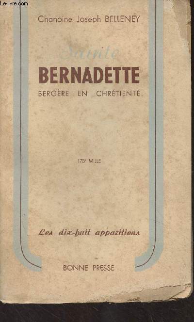 Sainte Bernadette, bergre en chrtient
