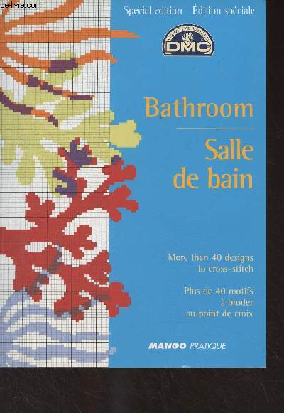 Bathroom/Salle de bain - DMC - Plus de 40 motifs  broder au point de croix