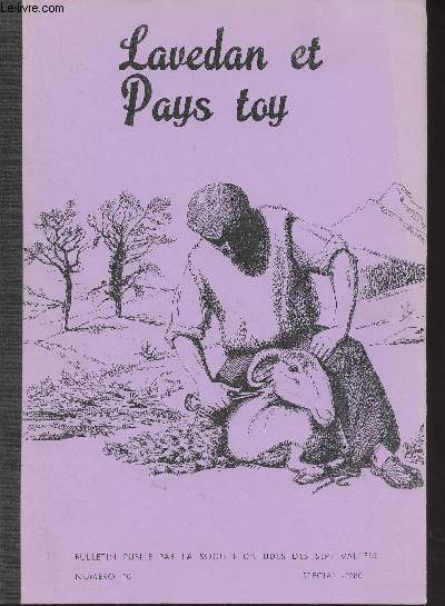 Lavedan et Pays Toy, Socit d'tudes des Sept Valles, N10 1980 - Jean Bourdette, historien du Lavedan, 1818-1911, tude bio-bibliographique - Un mois de sjour dans les Pyrnes avec l'crivain Azas en 1797 - Introduction  l'histoire de la vie polit