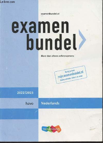 Examen bundel - Meer dan alleen oefenexamens - Havo - Nederlands - 2022/2023