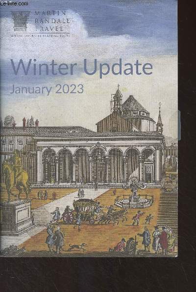Martin Randall Travel - Winter Update, january 2023 : Prague Spring - Modern Art on the Cte d'Azur - Leipzig Mahler Festival - In Search of Alexander - Essential South India - The Venetian Land Empire - Florentine Palaces - Art in Tyrol, South & North..