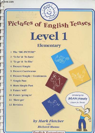 Pictures of English Tenses, Level 1 Elementary