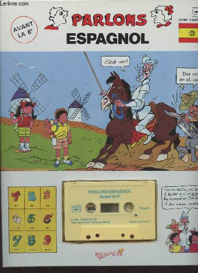 Parlons espanol - Livre cassette - Avant la 6e