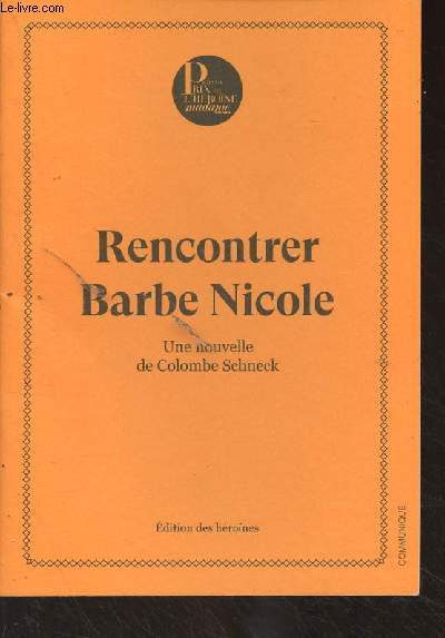 Rencontrer Barbe Nicole