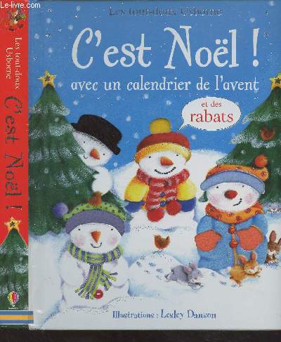 C est Noël ! avec un calendrier de l avant et des rabats - Les tout-doux  Usborne de Watt Fiona