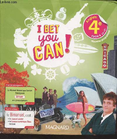 I Bet You Can ! - Anglais 4e, cycle 4 A2 - B1 - Nouveau programme