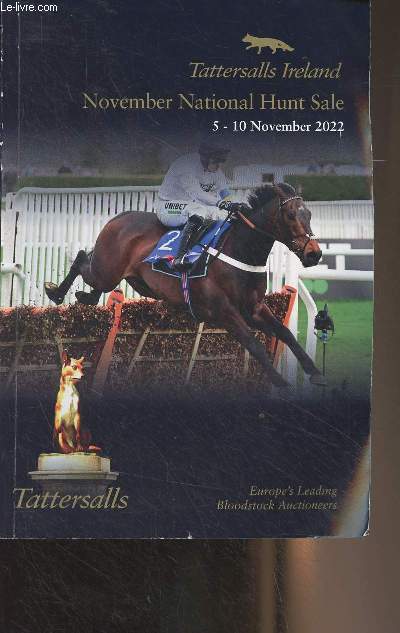Tattersalls Ireland - November National Hunt Sale, 5-10 november 2022