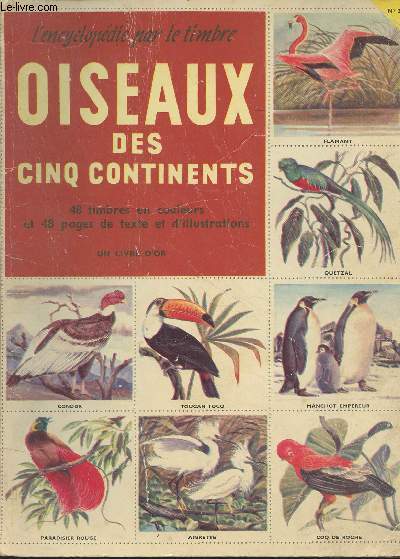 L'encyclopdie par le timbre - N39 - Oiseaux des cinq continents