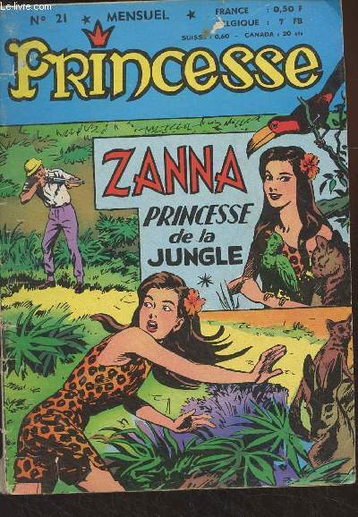 Princesse n 21 - Zanna princesse de la jungle