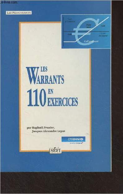 Les Warrants en 110 exercices - 