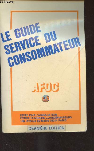 Le guide service du consommateur