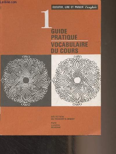 Guide pratique - Vocabulaire du cours - 1 - 