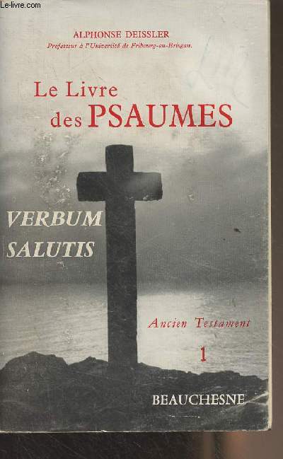 Le livre des psaumes - Verbum salutis, Ancien Testament, 1