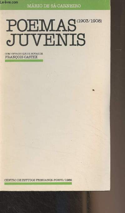 Poemas juvenis (1903/1908)