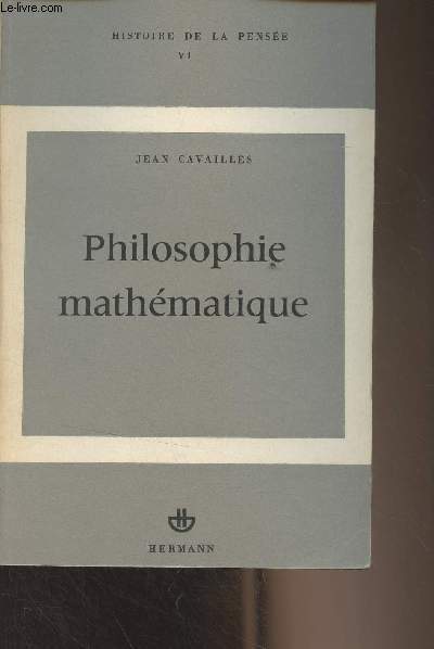 Philosophie mathmatique - 