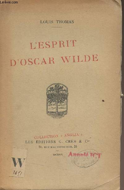 L'esprit d'Oscar Wilde - Collection 
