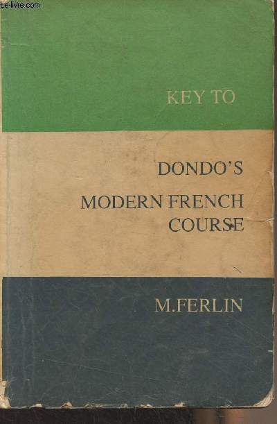 Key to Dondo's Modern French Course