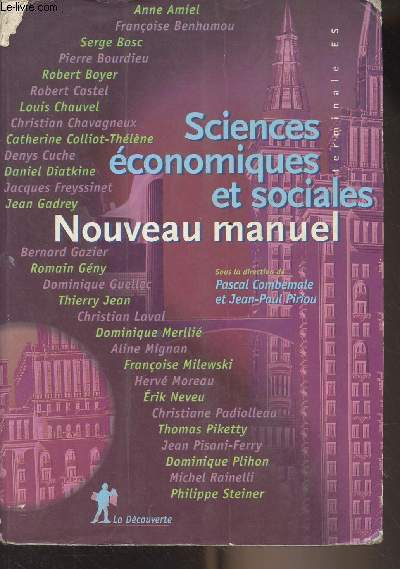 Nouveau manuel, sciences conomiques et sociales - Terminal ES - 3e dition