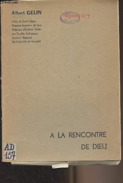 A la rencontre de Dieu