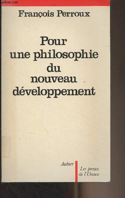 Pour une philosophie du nouveau dveloppement