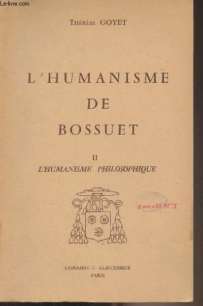 L'humanisme de Bossuet - II - L'humanisme philosophique