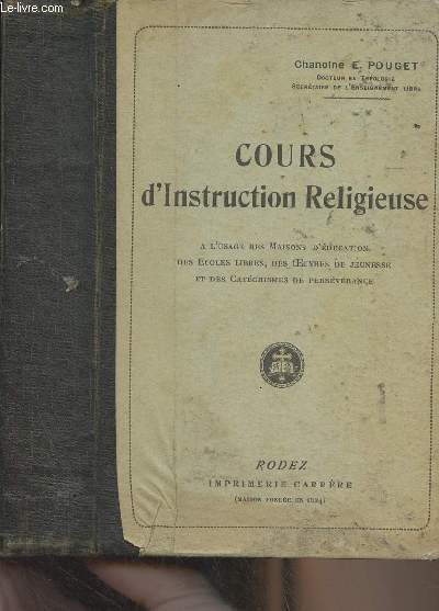 Cours d'instruction religieuse