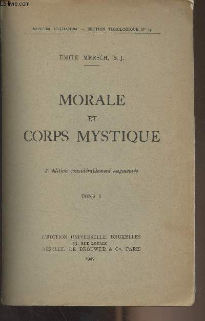 Morale et corps mystique - En 2 tomes - 
