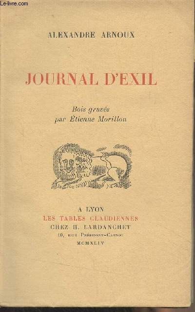 Journal d'exil - 