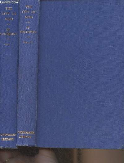 The City of God (De Civitate Dei) - 2 volumes