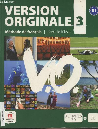 Version originale, Mthode de franais - 3 - Livre de l'lve - B1