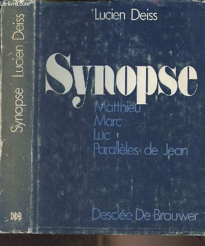 Synopse - Matthieu, Marc, Luc, Parallles de Jean