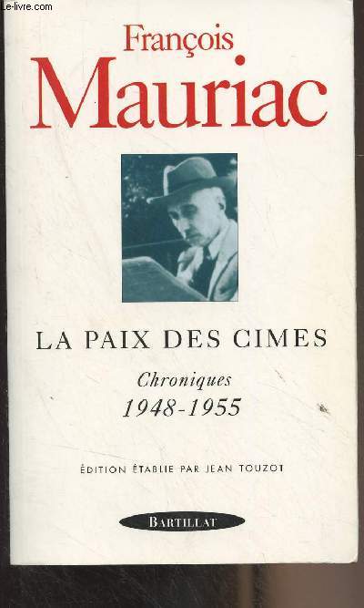 La paix des cimes - Chroniques 1948-1955