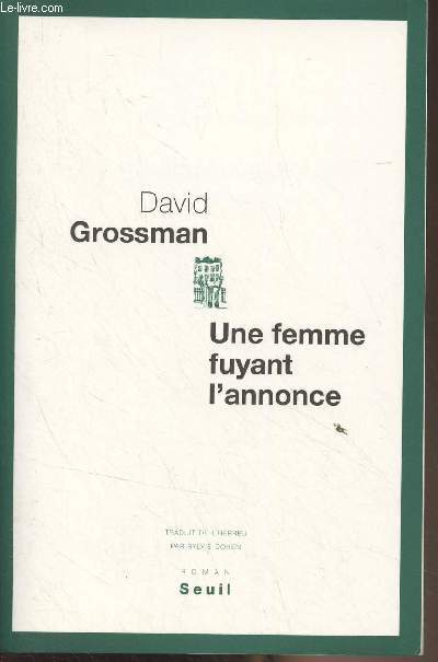 Une femme fuyant l'annonce