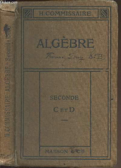Algbre - Seconde C et D