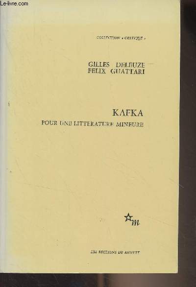 Kafka, pour une littrature mineure - 