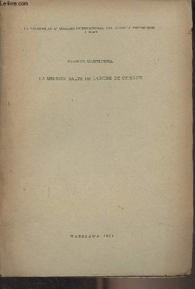 La mission balte de l'ordre de Cteaux - 