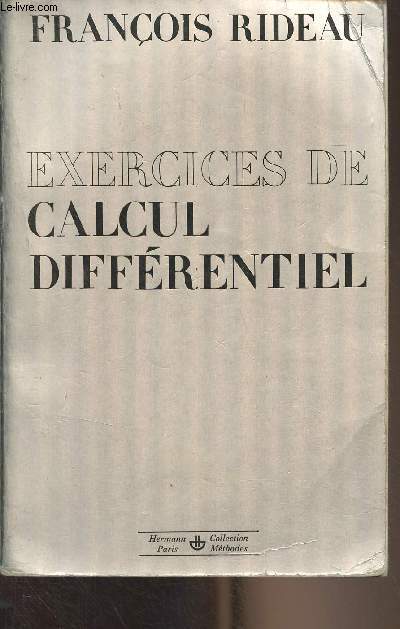 Exercices de calcul diffrentiel - Collection 