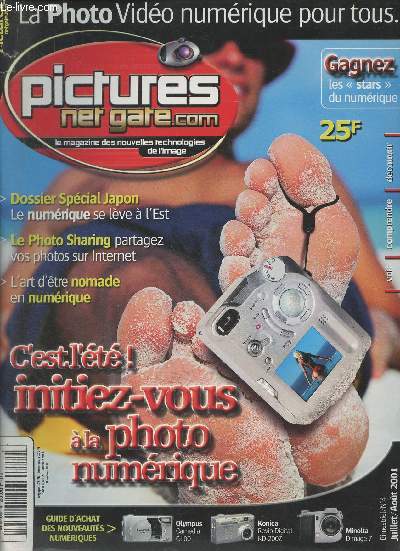 Pictures net gate.com, le magazine des nouvelles technologies de l'image n4 juil. aot 2001 -