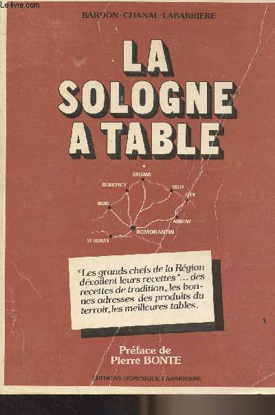 La Sologne  table